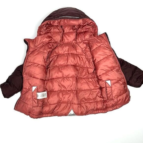 TOASTIE Baby Reversible Quilted Puffer Jacket Hoodie Zip Front 1-2 Y - Picture 4 of 16